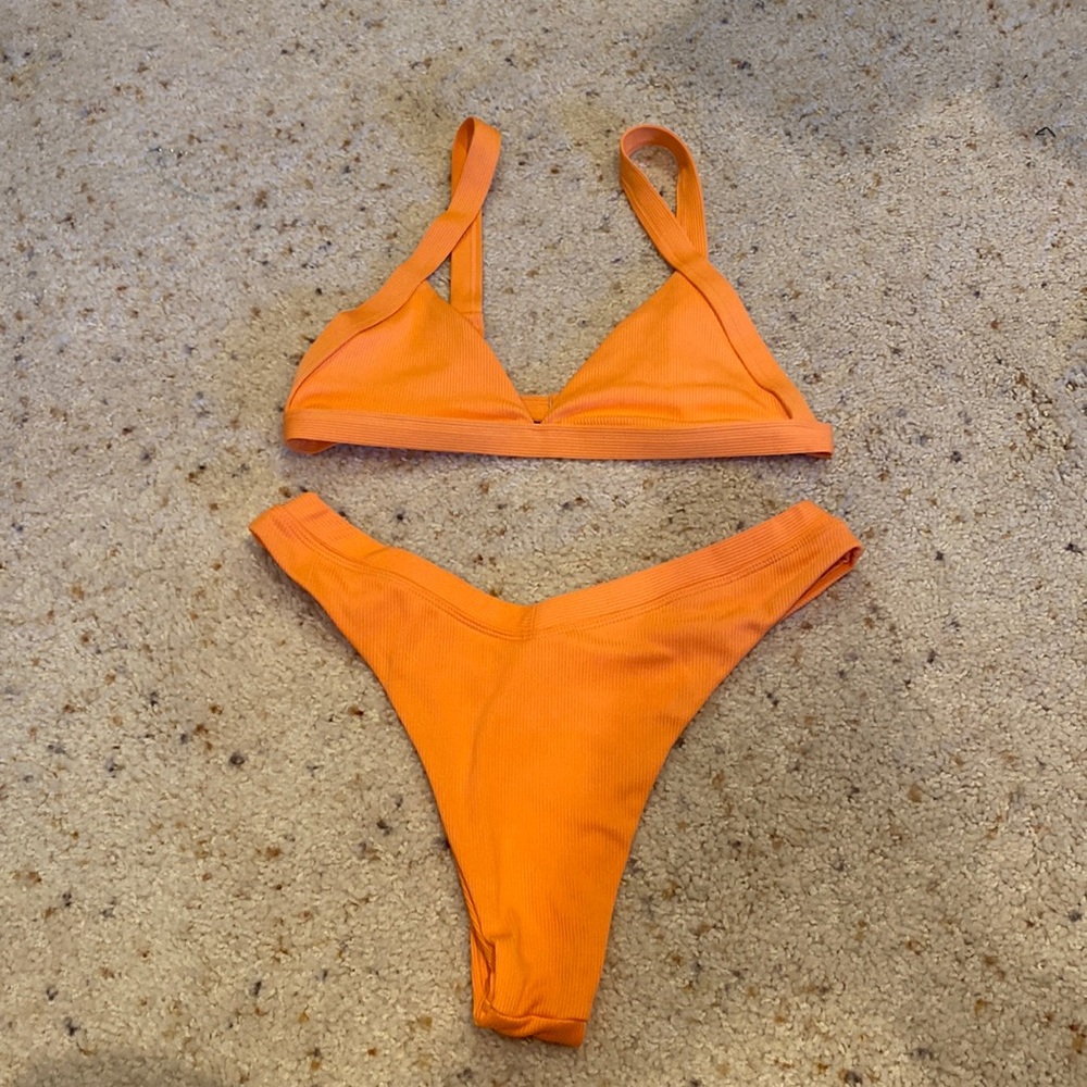 Orange bikini size medium